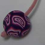 Espirales rosas y moradas