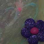 Estrella con Flor y cuentas